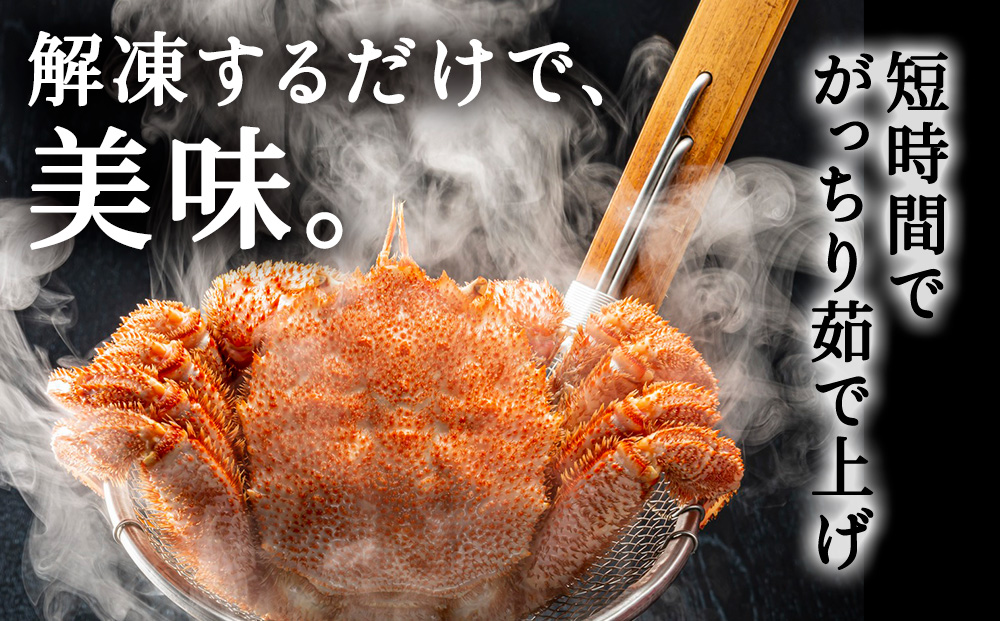 北海道産 毛ガニ 1尾 850g～1kg（ボイル）【2025製造】