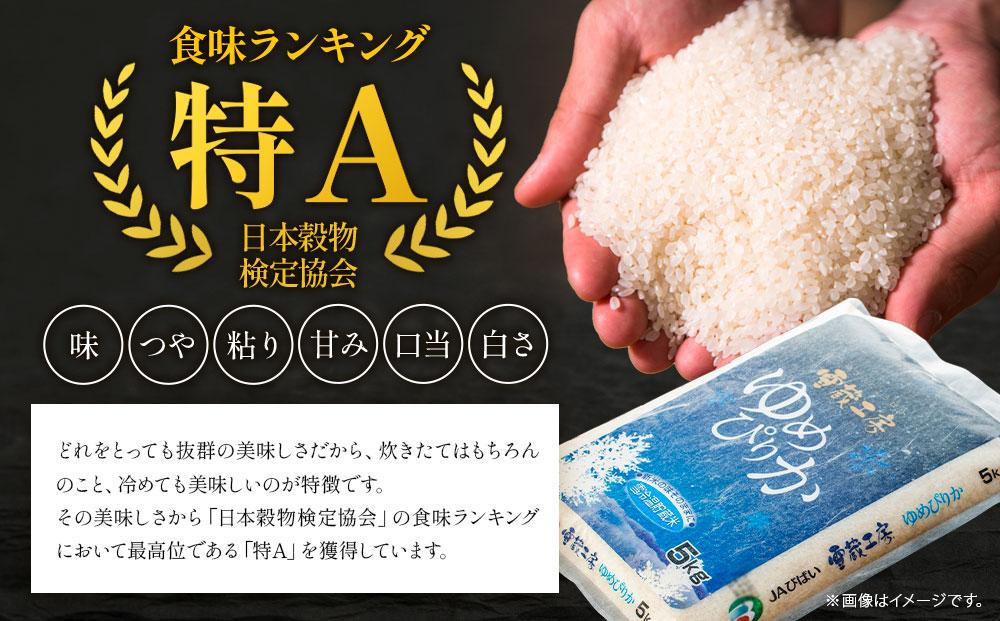 ゆめぴりか 5kg 特A厳選米 雪蔵工房  【令和7年産】【国産 白米 精米 お米 単一原料米 厳選 マイスター 生活応援 ななつぼし おすすめ 北海道 美唄市 美唄】