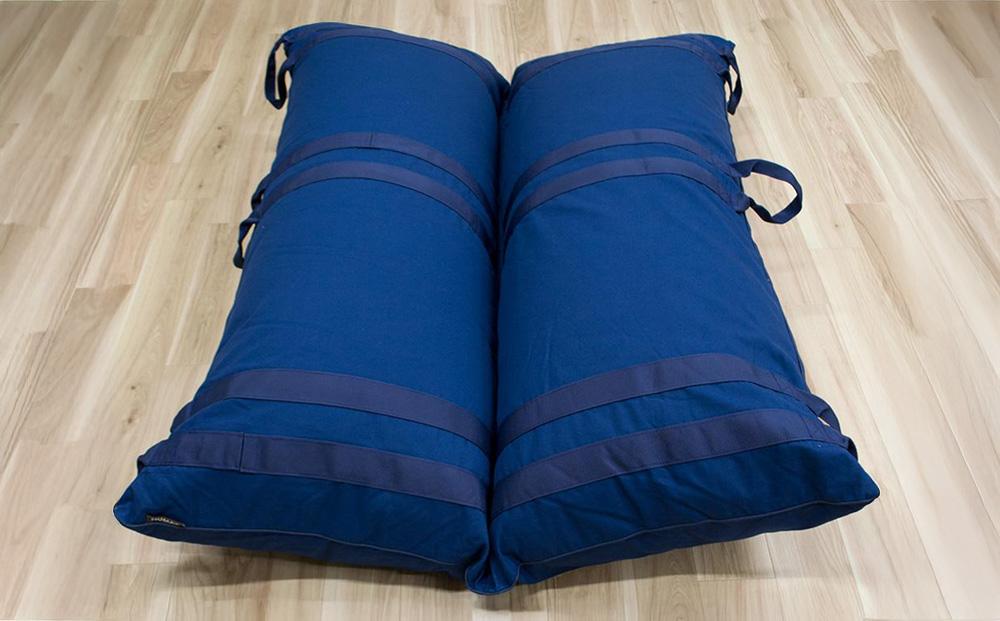 ペット（犬向け）用介護クッション「RAKU2」 インディゴブルー LLサイズ