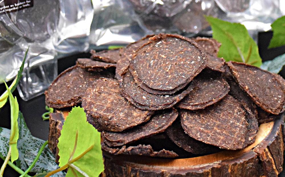 DearHounds こだわりの愛犬 愛猫用おやつ蝦夷鹿コインチップジャーキー100ｇ×2個　合計200g