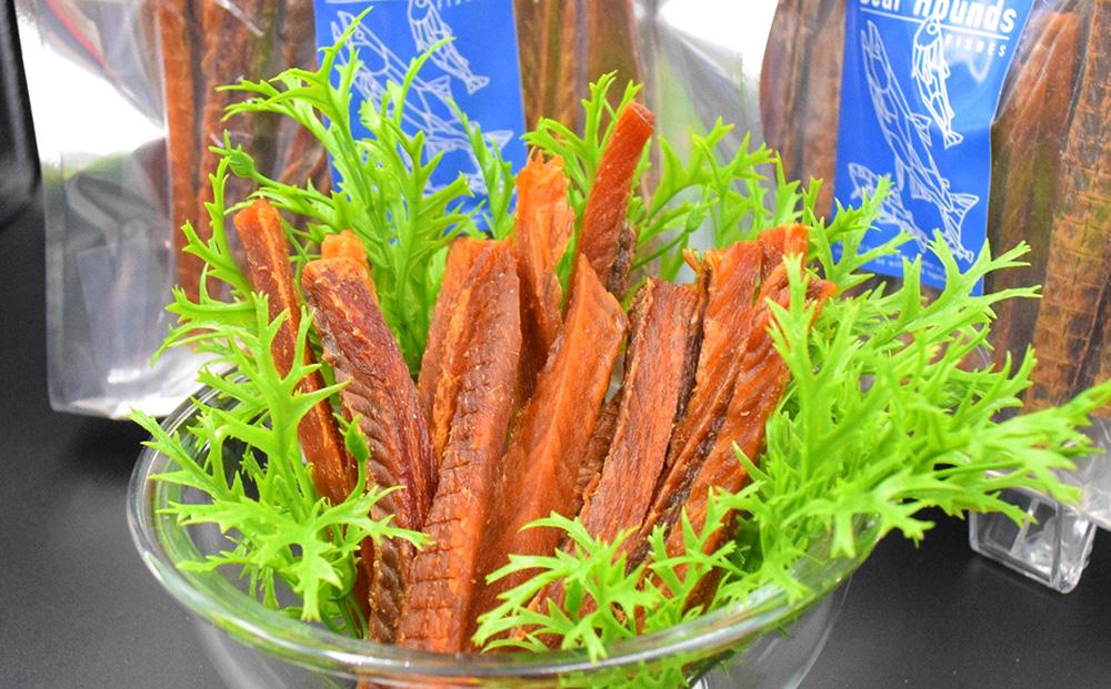 DearHoudsこだわりの愛犬愛猫用おやつ 鮭スティックジャーキー 100g×2個 合計200g