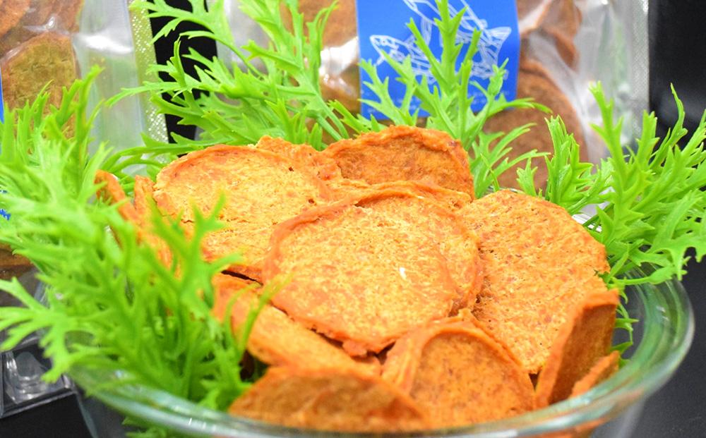 DearHoudsこだわりの愛犬愛猫用おやつ 鮭コインチップジャーキー 100g×2個 合計200g