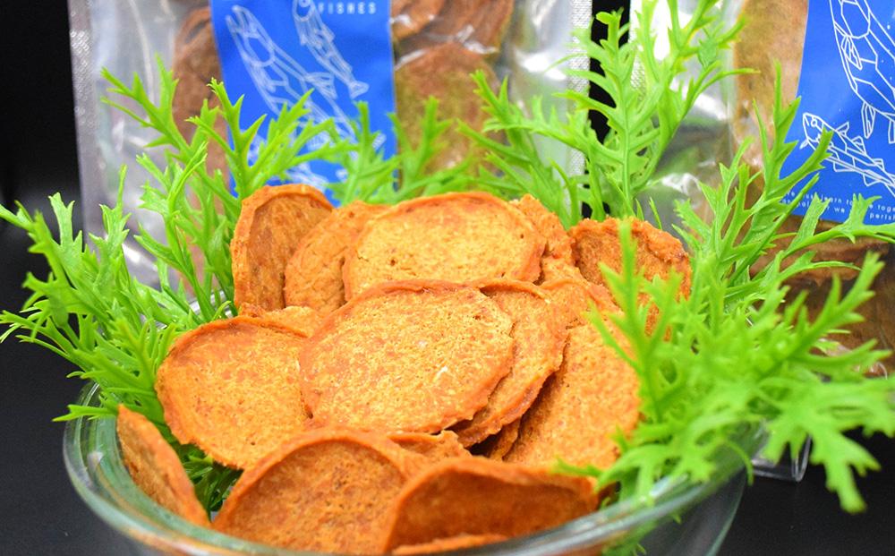 DearHoudsこだわりの愛犬愛猫用おやつ 鮭コインチップジャーキー 200g×2個 合計400g