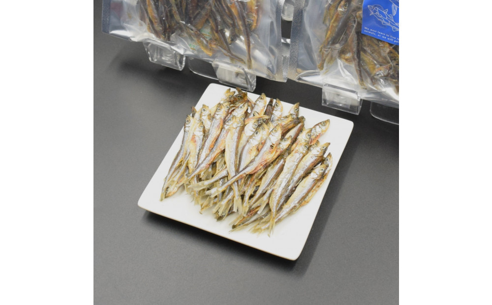 DearHounds こだわりの愛犬愛猫おやつ 北海道産ワカサギジャーキー100g×2個 合計200ｇ