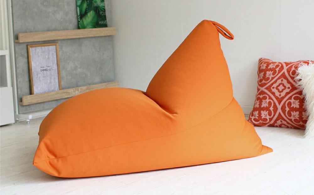 ビーズクッション ポルトBIG 日本製 オレンジ