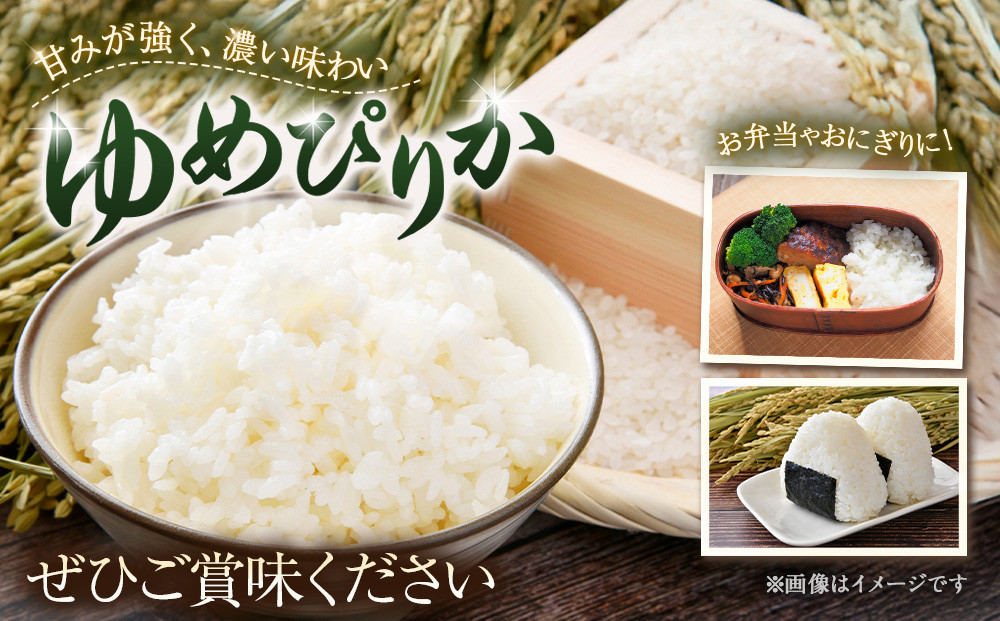 【令和７年産米】北海道産ゆめぴりか10kg（5kg×2)　【 国産 白米 精米 お米 単一原料米 厳選 マイスター 生活応援 ゆめぴりか おすすめ 北海道 美唄市 美唄】 ●