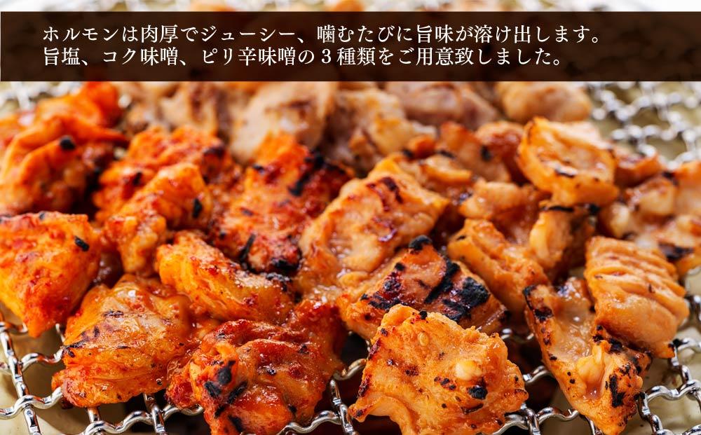 自家製ジンギスカンとホルモンセット