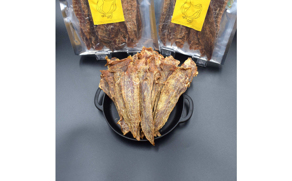 DearHounds こだわりの愛犬 愛猫用おやつ合鴨ササミジャーキー100ｇ×2個　合計200g