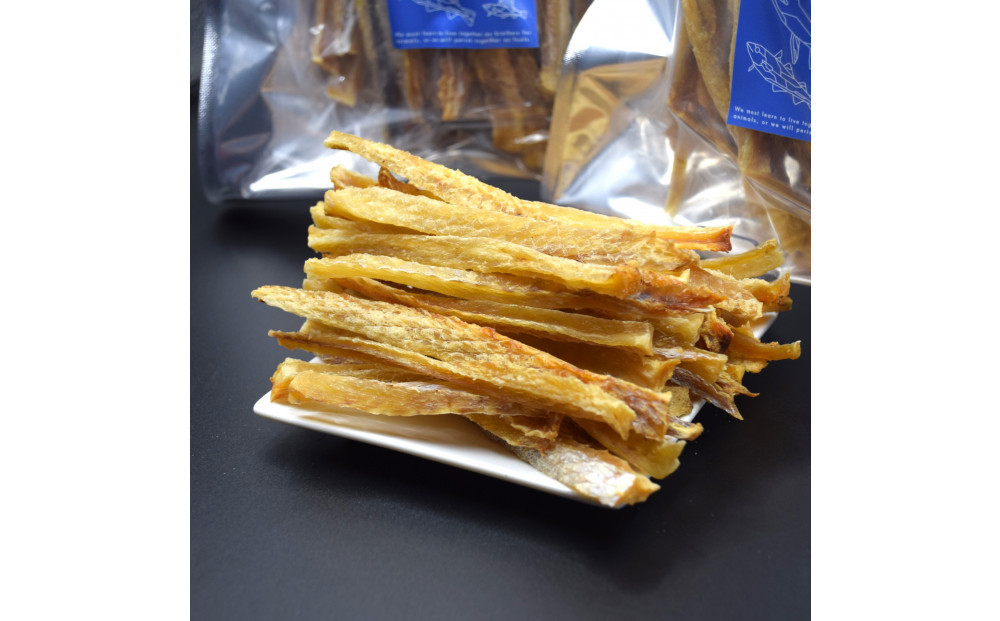 DearHounds こだわりの愛犬愛猫おやつ 鱈 スティックジャーキー100g×2個　合計200g