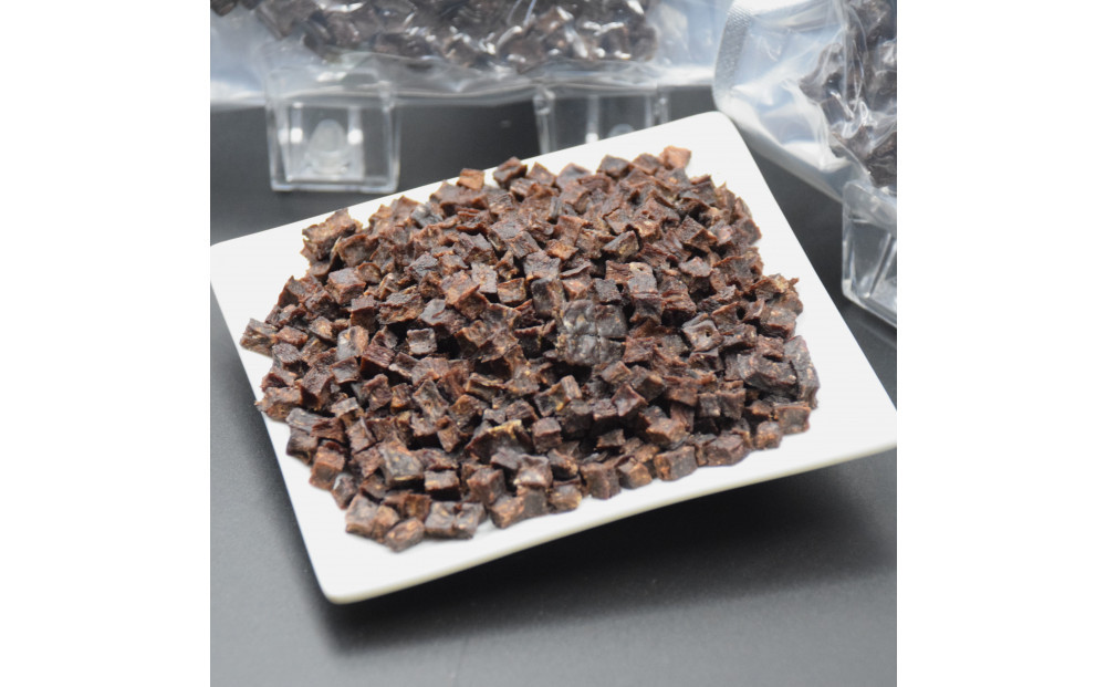 DearHounds こだわりの愛犬 愛猫用おやつ 蝦夷鹿キューブジャーキー 100g×2個 合計200g