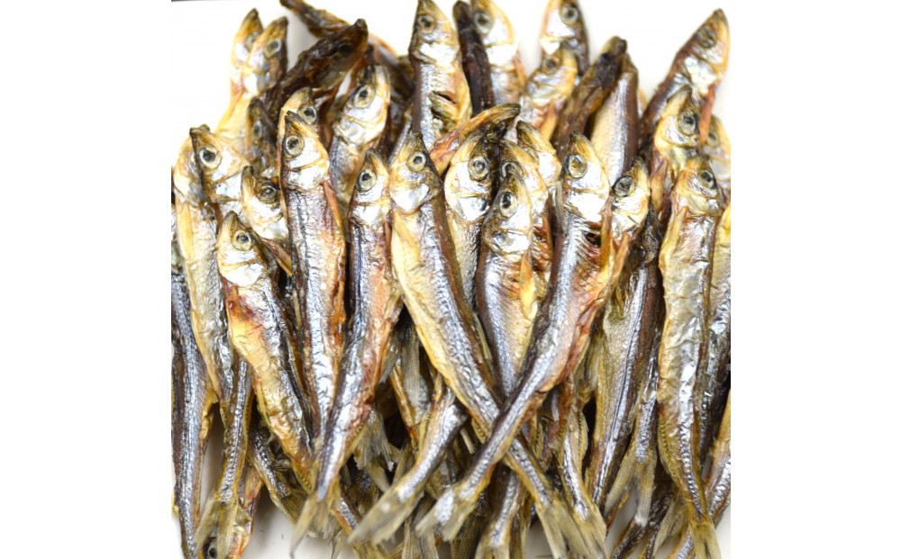 DearHounds こだわりの愛犬愛猫おやつ 北海道産ワカサギジャーキー100g×2個 合計200ｇ