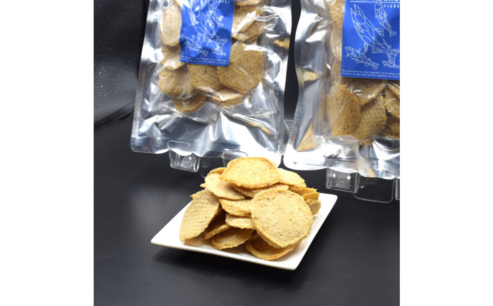 DearHoundsこだわりの愛犬愛猫おやつ 鱈 コインチップジャーキー100g×2個　合計200g