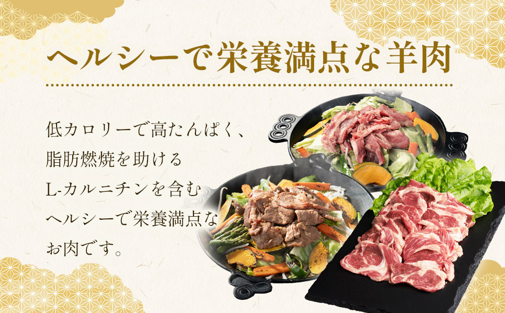 ラム肩ロース　スライス　300g×3p