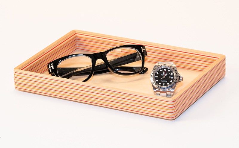 【ウッドデザイン賞受賞】 木製 書類トレイ Villa A5 北海道 芦別市 滝澤ベニヤ