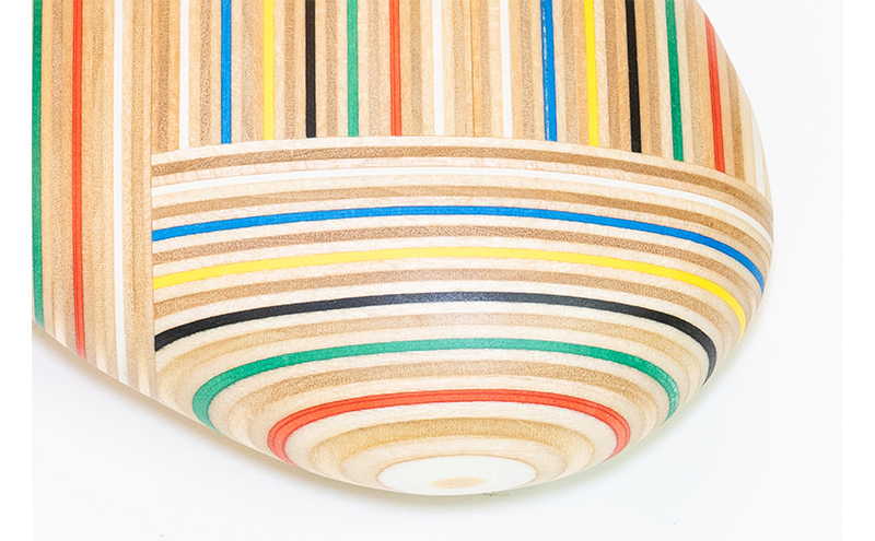 【ウッドデザイン賞受賞】 木製 ペーパーウェイト koishi-sq olp 北海道 芦別市 滝澤ベニヤ