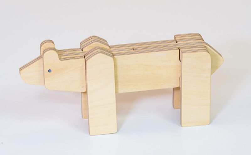 木製 動物パズル animal セット 詰め合わせ ウッドデザイン賞受賞 ペーパーウッド パズル おもちゃ 立体パズル 玩具 おしゃれ かわいい 立体 ジグソーパズル 雑貨 日用品 遊び道具 知育玩具 置物 インテリア 北海道 芦別市