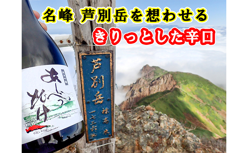 【芦別産彗星米使用】純米吟醸 あしべつだけ 720ml×2本(日本酒・お酒) 北海道 芦別市 早坂商店