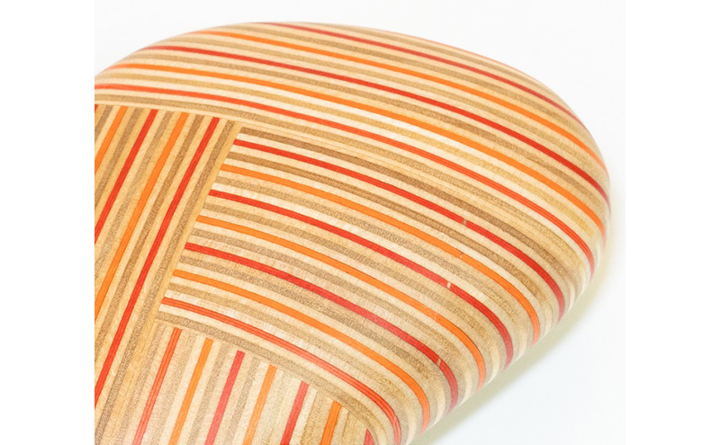 【ウッドデザイン賞受賞】 木製 ペーパーウェイト koishi-tr ora 北海道 芦別市 滝澤ベニヤ