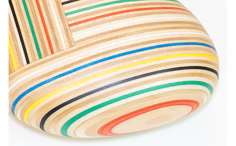 【ウッドデザイン賞受賞】 木製 ペーパーウェイト koishi-tr olp 北海道 芦別市 滝澤ベニヤ