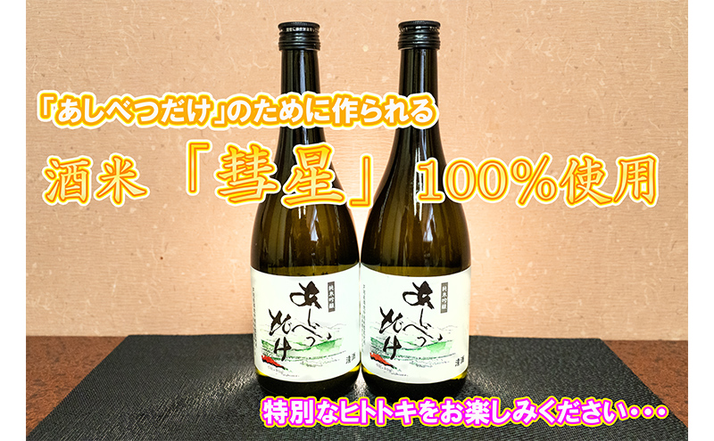 【芦別産彗星米使用】純米吟醸 あしべつだけ 720ml×2本(日本酒・お酒) 北海道 芦別市 早坂商店