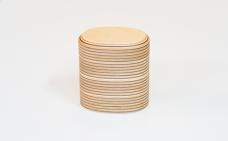 【ウッドデザイン賞受賞】 木製 小物入れ tower ov 北海道 芦別市 滝澤ベニヤ