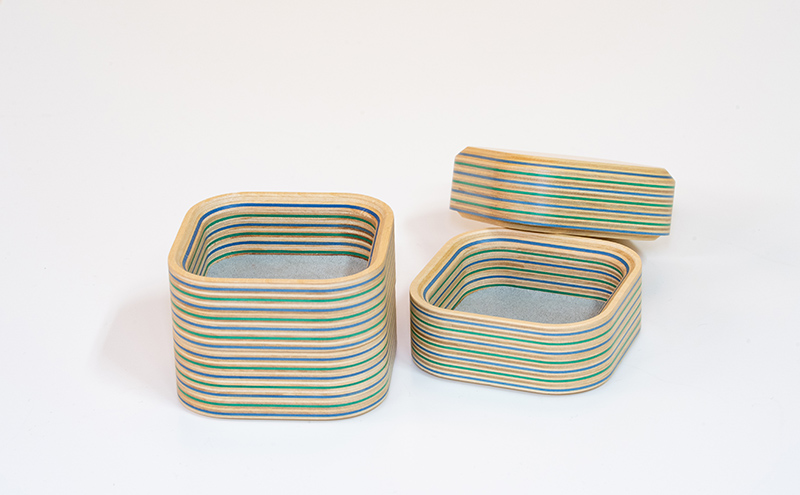 【ウッドデザイン賞受賞】 木製 小物入れ tower rs 北海道 芦別市 滝澤ベニヤ