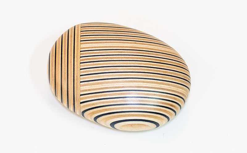 【ウッドデザイン賞受賞】 木製 ペーパーウェイト koishi-el nav 北海道 芦別市 滝澤ベニヤ