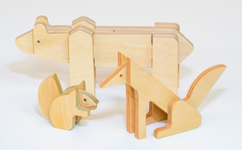 木製 動物パズル animal セット 詰め合わせ ウッドデザイン賞受賞 ペーパーウッド パズル おもちゃ 立体パズル 玩具 おしゃれ かわいい 立体 ジグソーパズル 雑貨 日用品 遊び道具 知育玩具 置物 インテリア 北海道 芦別市