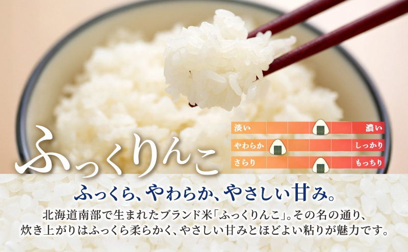 米 北海道 無洗米 ななつぼし ふっくりんこ 食べ比べ 各 300g 合計 600g (ホクレン米) 特A 獲得 白米 お取り寄せ ごはん 道産米 ブランド米 600グラム お米 ご飯 米 北海道米 送料無料 北海道 芦別市
