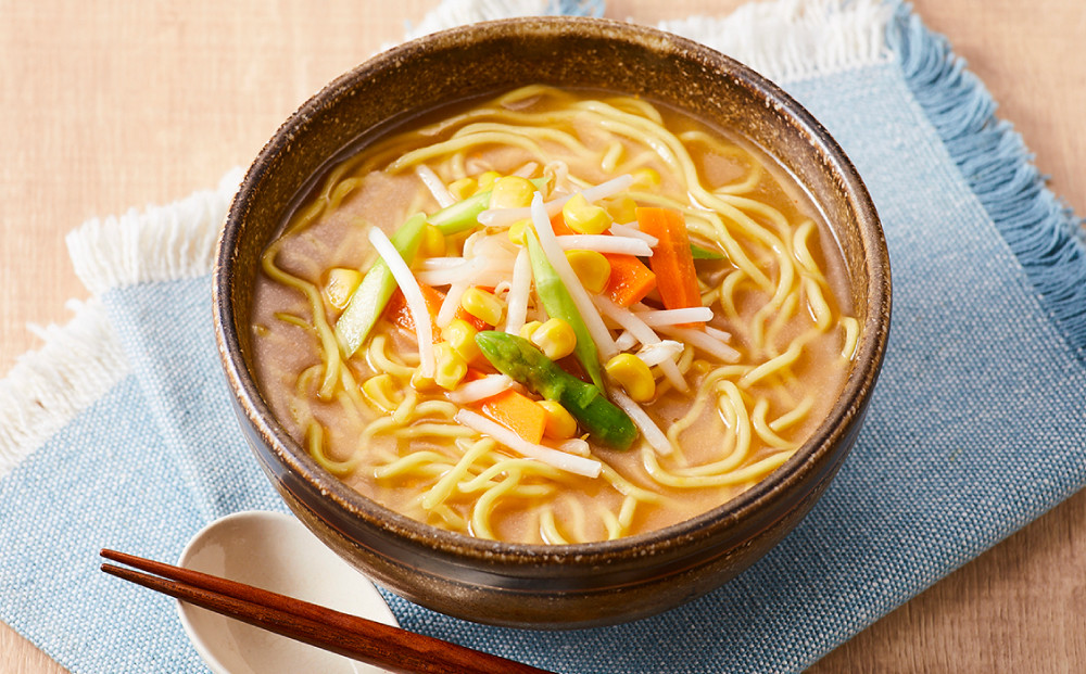 工場直送！！北海道産小麦１００％使用熟成ちぢれ乾燥ラーメン6食入り　スープ付き