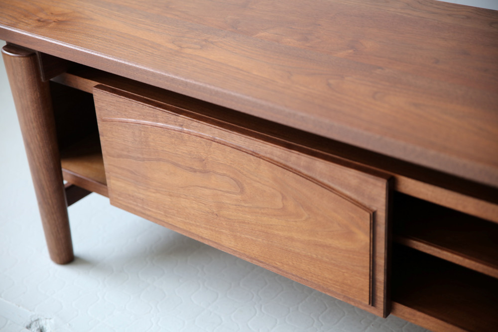 TVボード　道産ナラ 北海道  MOOTH インテリア 手作り 家具職人 ローボード リビングボード 家具 家具 家具 家具 家具 家具