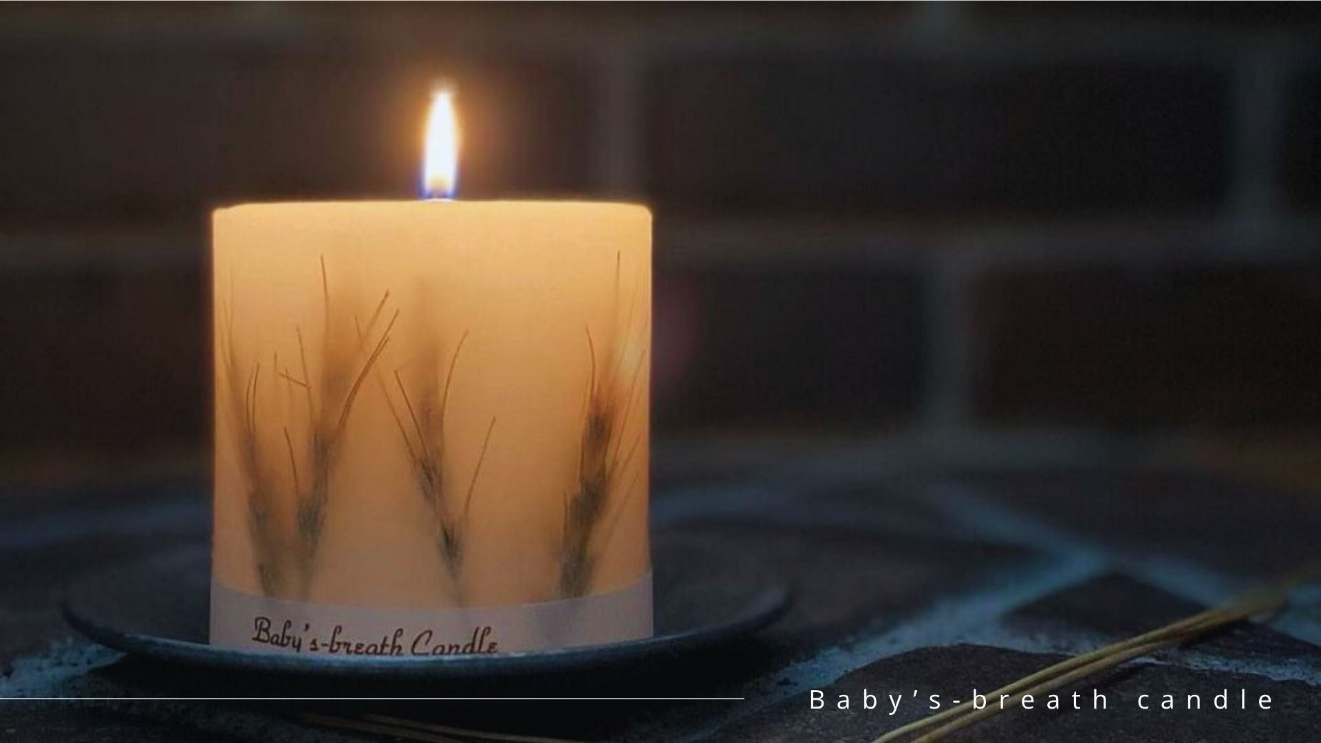 江別小麦キャンドル 1個