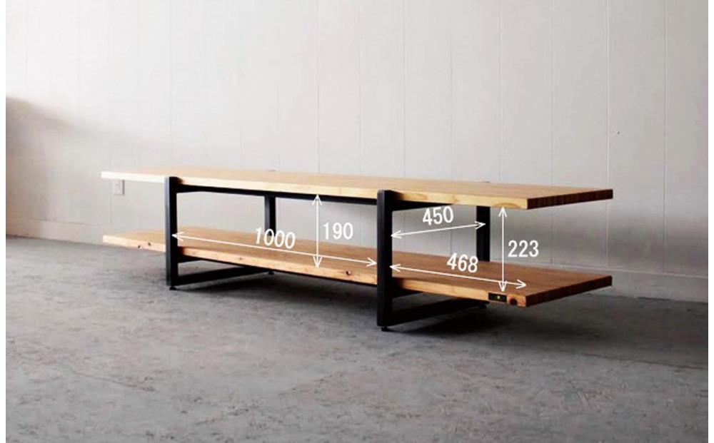 TVボード 杉 アイアン 北海道 KOTA インテリア 手作り 家具職人 ローボード モダン 家具 家具 家具 家具 家具 家具