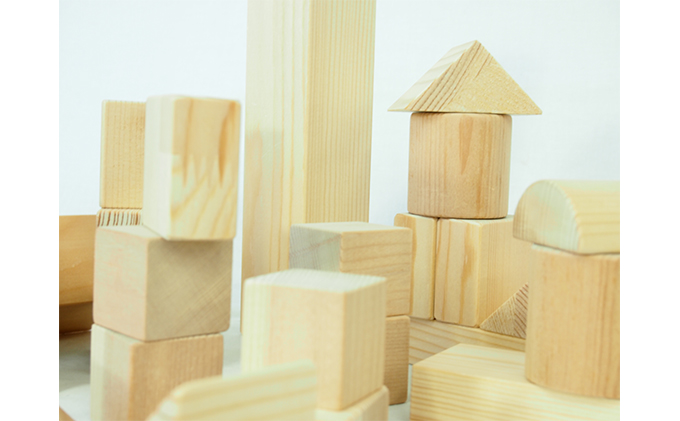 積み木 木製 おもちゃ いろいろ つみき 25～30個 日本製 工芸品 室内 遊び 知育 玩具 ファミリートイ ゲーム