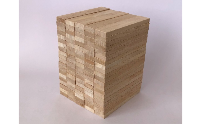 たいらなつみき「ごむのき」 工芸品 インテリア 玩具 おもちゃ 積み木 手作り