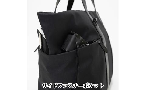 yezoLABO Lake ユーティリティトートバッグ L No.8800277 ファッション小物 リュック かばん 黒 通勤 通学 社会人 学生 出張 旅行 PCが入る ファイル収納 ベルト付き 日本製 国産 北海道 赤平市