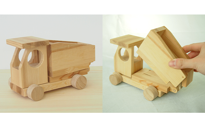 自分で組立ててみよう！はたらくくるま3種セット 工芸品 玩具