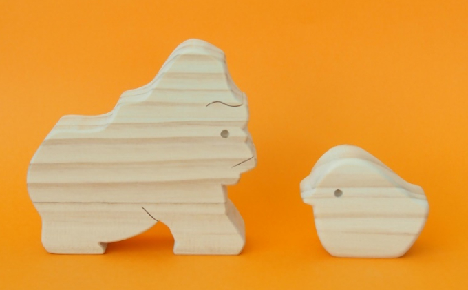 Animalつみき 恐竜つみき アウトレット品4種セット 工芸品 インテリア 玩具 おもちゃ