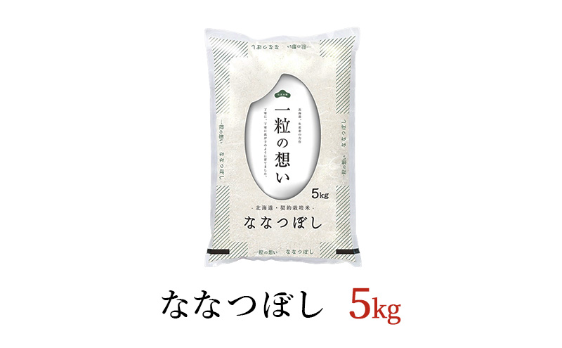 令和7年産 北海道 赤平産 ななつぼし 5kg 白米 精米 米 北海道 ごはん ご飯 ライス おにぎり
