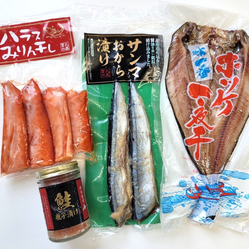 12-295 【年内発送12月15日入金まで】丸富農水お試し海産物セットＡ