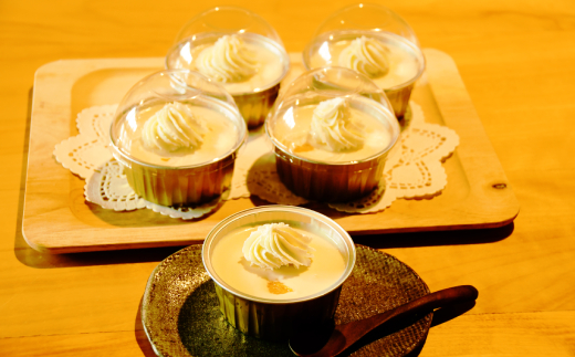 16-175 cafe ほの香のオレンジムース 5カップセット 5カップ