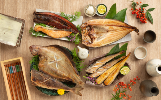 21-45 【年内配送12月15日入金まで】北海道厳選一夜干し詰合せ