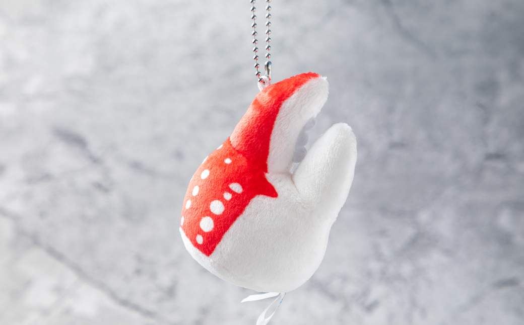 9-27 カニの爪 マスコット 2個｜ オリジナル 指人形 ぬいぐるみ ぬい活 ぬい用手袋 ぬい服 ぬい撮り ぬいグッズ 着せ替え 人形 ドール 雑貨 グッズ 小物 おもしろい