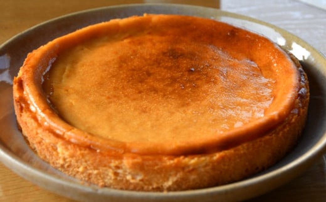 14-255 【ホワイトデー】Cafe ほの香のベイクドチーズケーキ(5号)