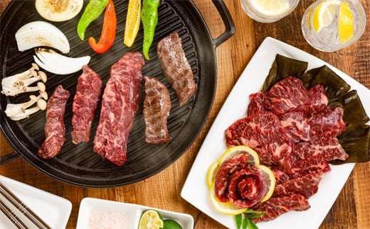 122-1 紋別名物 流氷昆布締め牛肉食べ比べ定期便(6回)