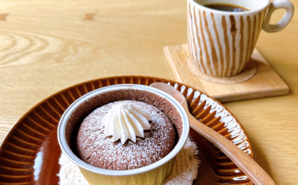 16-178 【バレンタインデー】cafe ほの香のしっとりショコラ 5カップセット