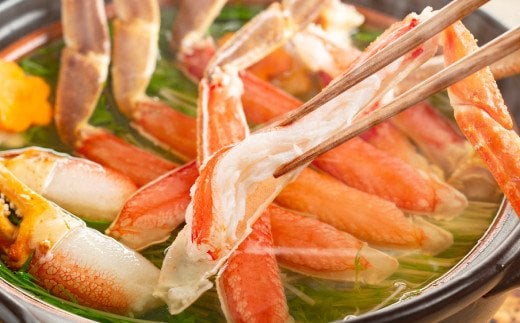16-145 【年内発送12月15日入金まで】手間なし！極上生ずわいがにセット約900g(カット済み)