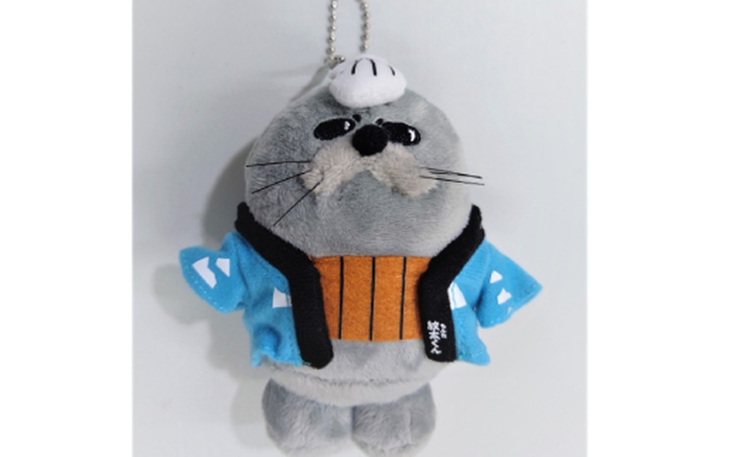 15-377 【ホワイトデー】ゆるキャラ紋太・べつこグッズ(ぬいぐるみ小×2、PVCキーチェーン、缶バッジ) ホワイトデー発送