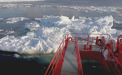 2000-3 オホーツク海の流氷（約１トン）
