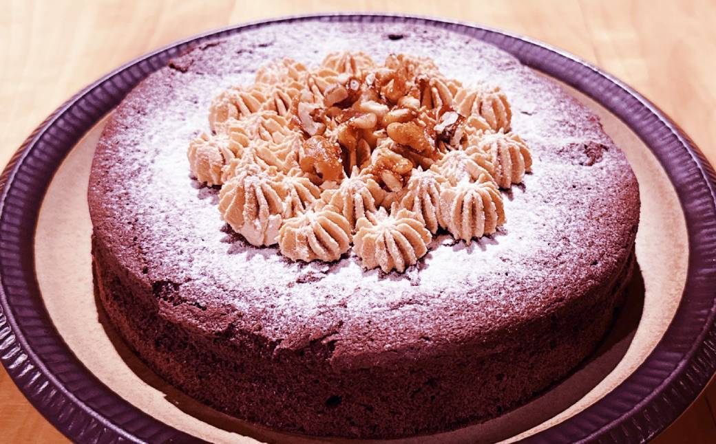 38-32 【バレンタインデー】Cafe ほの香のガトーショコラ（6号）2個セット